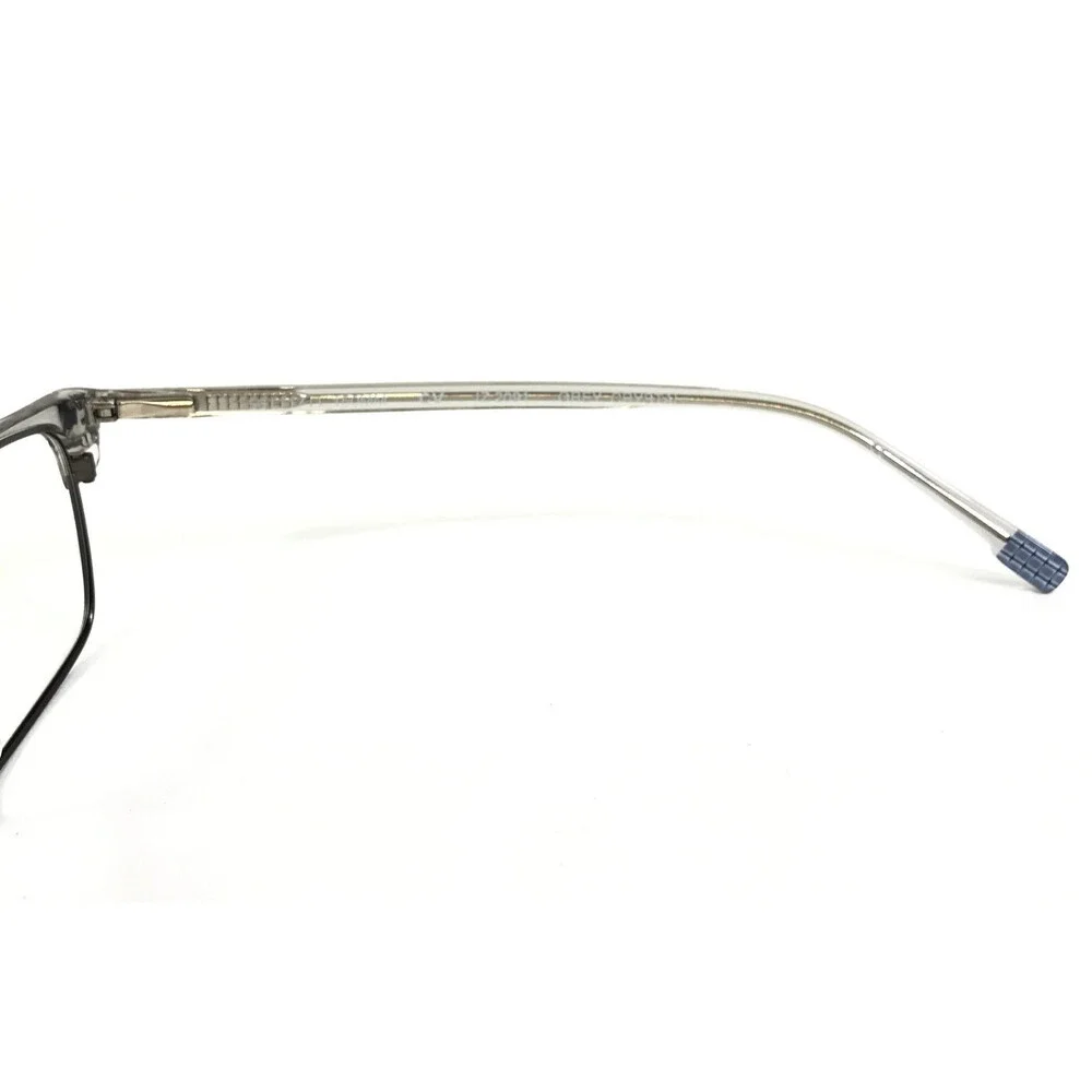 IZOD Eyeglasses Frames IZ2091 GREY CRYSTAL Rectangle Full Rim 56-17-150