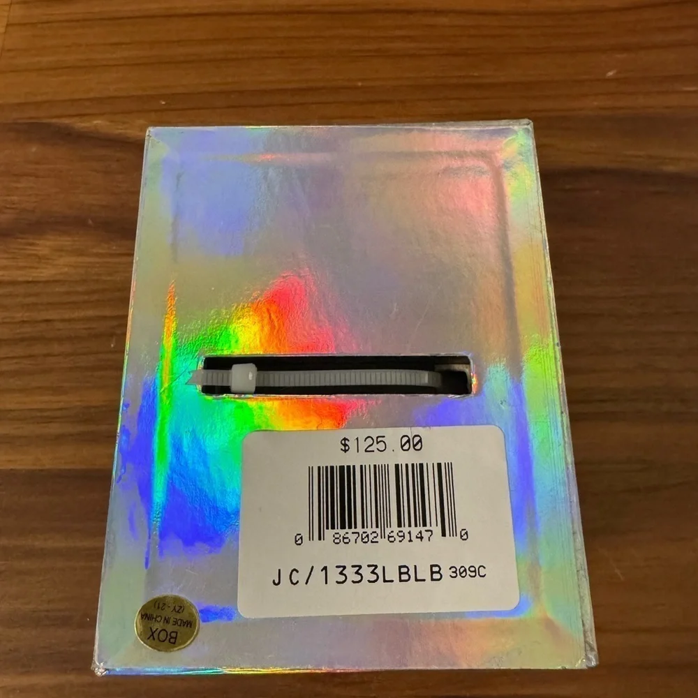 Juicy Couture Black Label Blue Watch - NIB needs a new battery