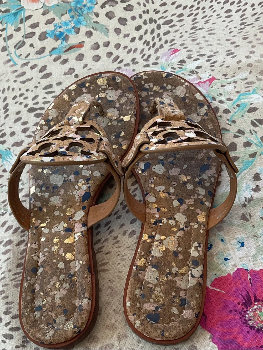 Tory Burch signature cutout