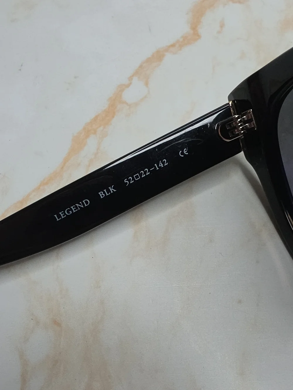 Elton John stylish black