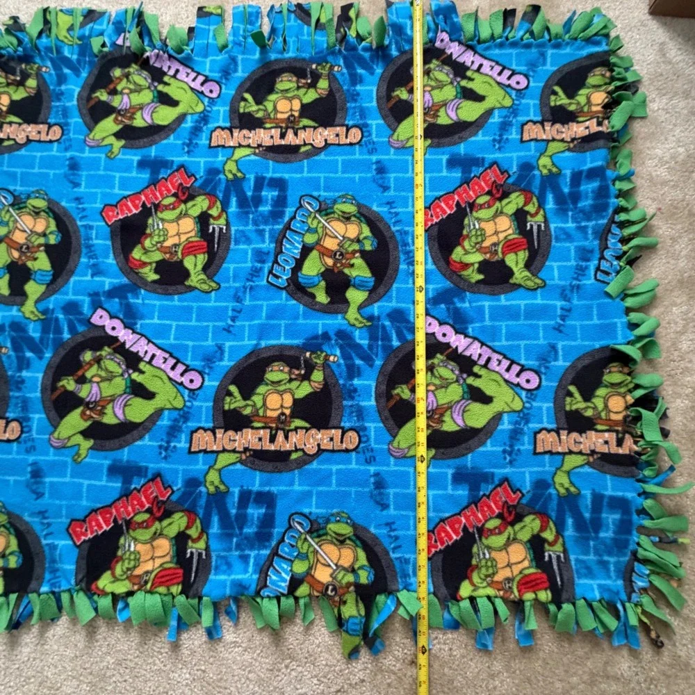 Handmade fleece tie