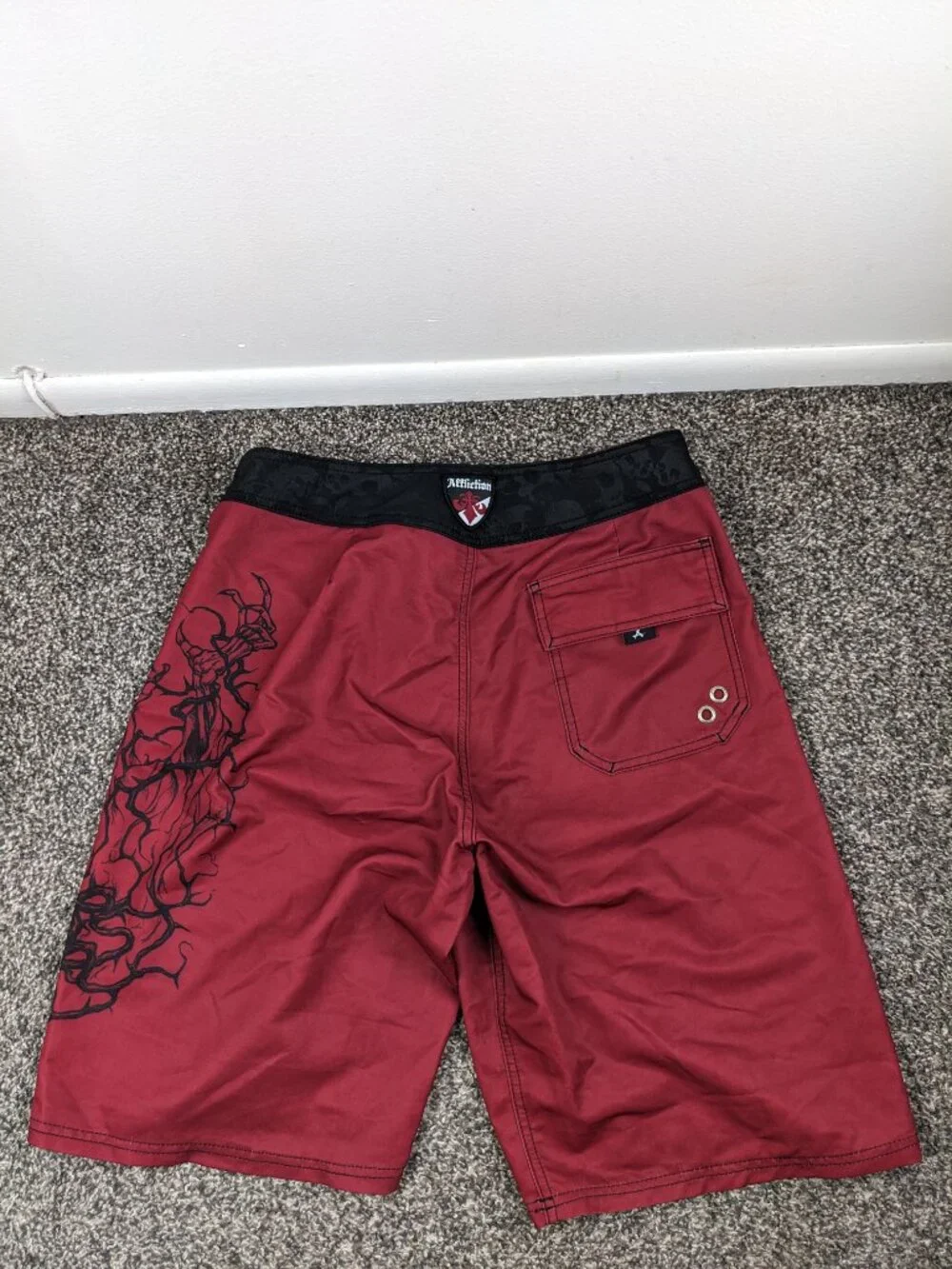 Affliction board shorts