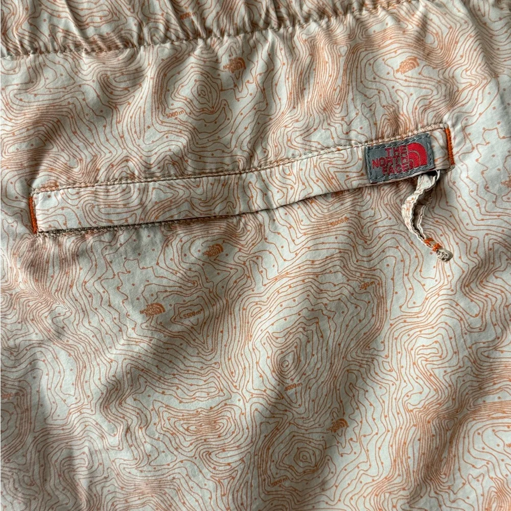 The North Face Topographic Print Trail Shorts Men’s Medium Hiking Gorpcore M