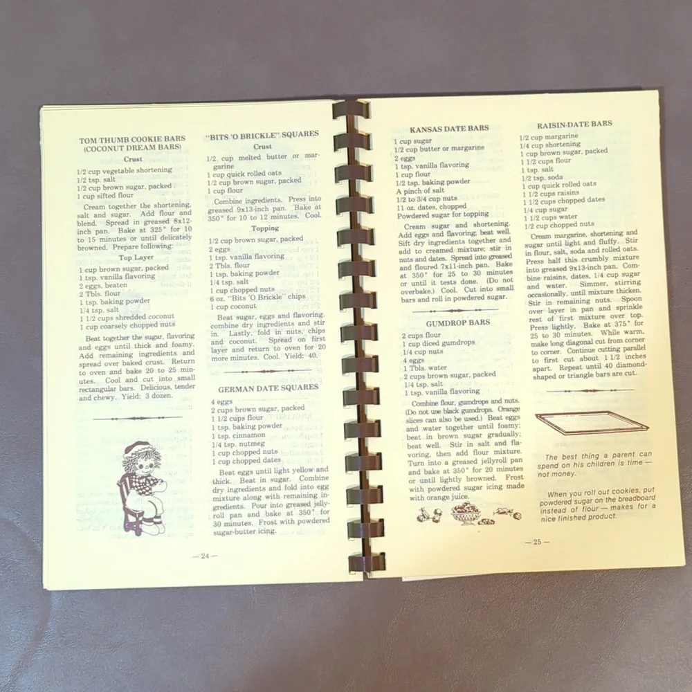 N/A spiral cookbook
