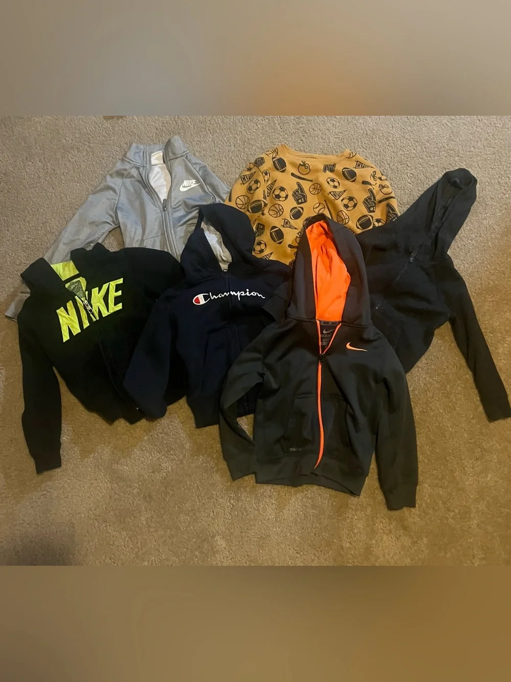 Lot of 4/4T Sweatshirts Jackets
