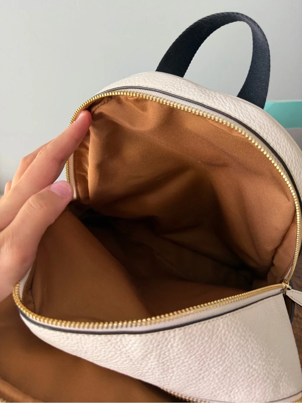 Coach compact backpack
