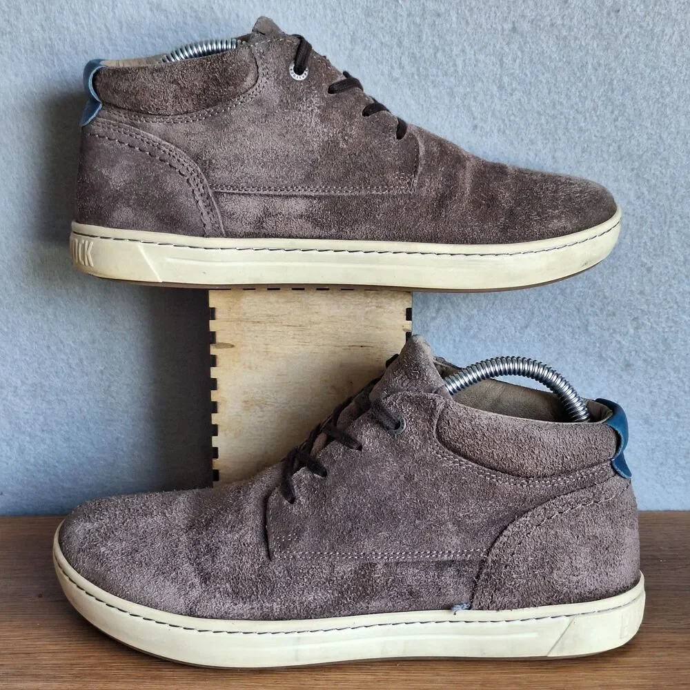 Birkenstock Bandon Chukka Boots Mens 40 Suede Lace Up Shoes Sneakers 7.5 Sneaker