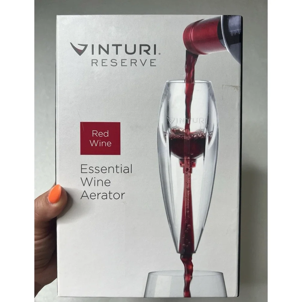 Vinturi Reserve Red Wine Aerator Tower‎ Set Wine Home Party Event Accessory