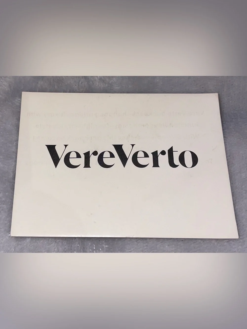 VereVerto brand new