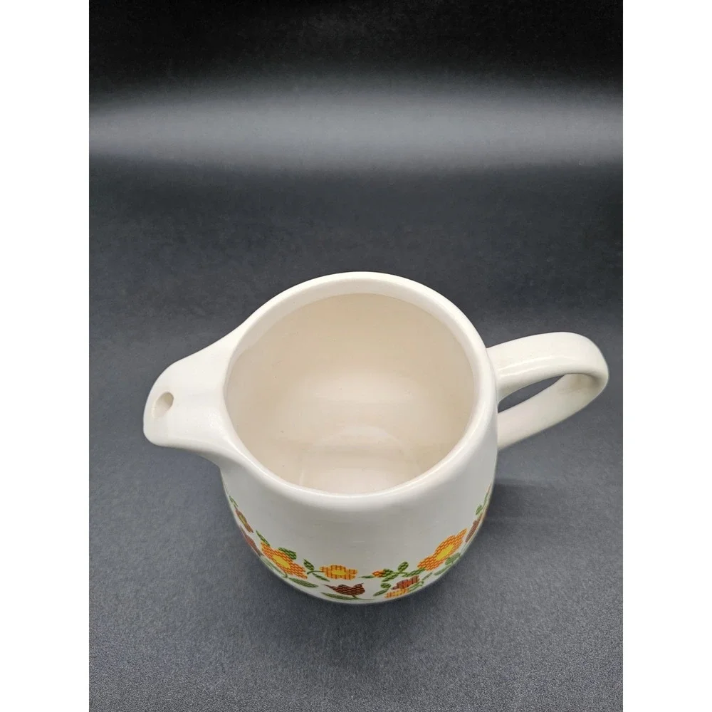 Mccoy Pottery USA Patchwork Pattern‎ Creamer #7020
