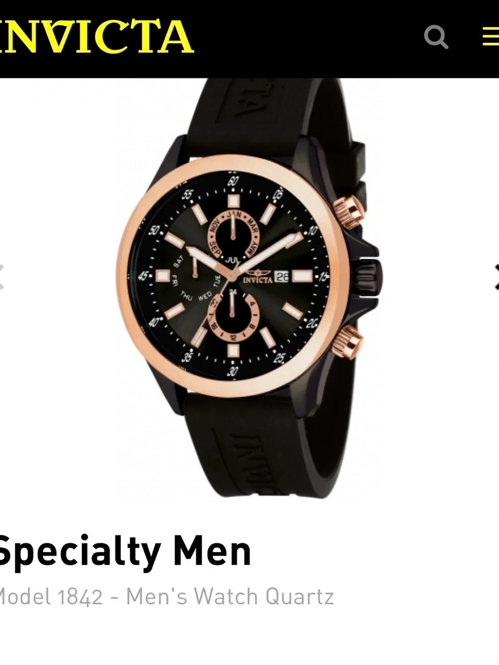 Invicta specialty gmt