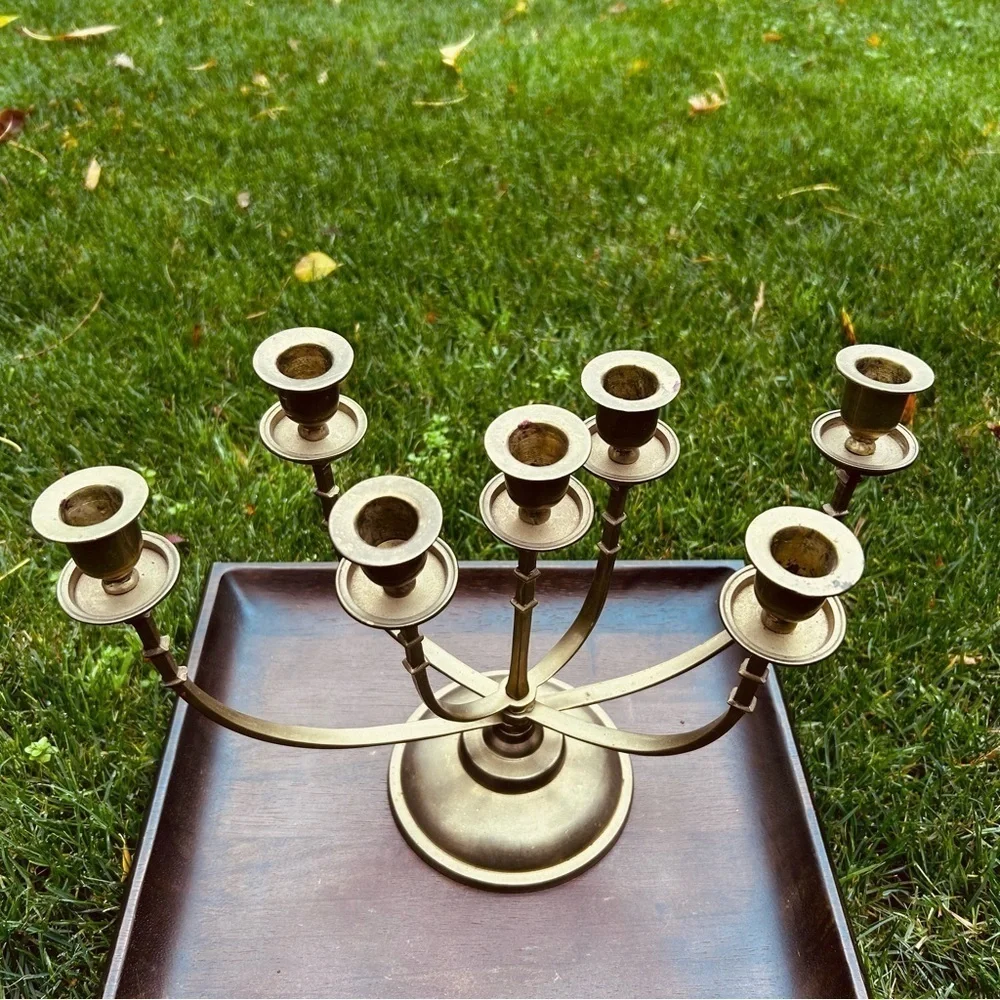 Vintage solid brass