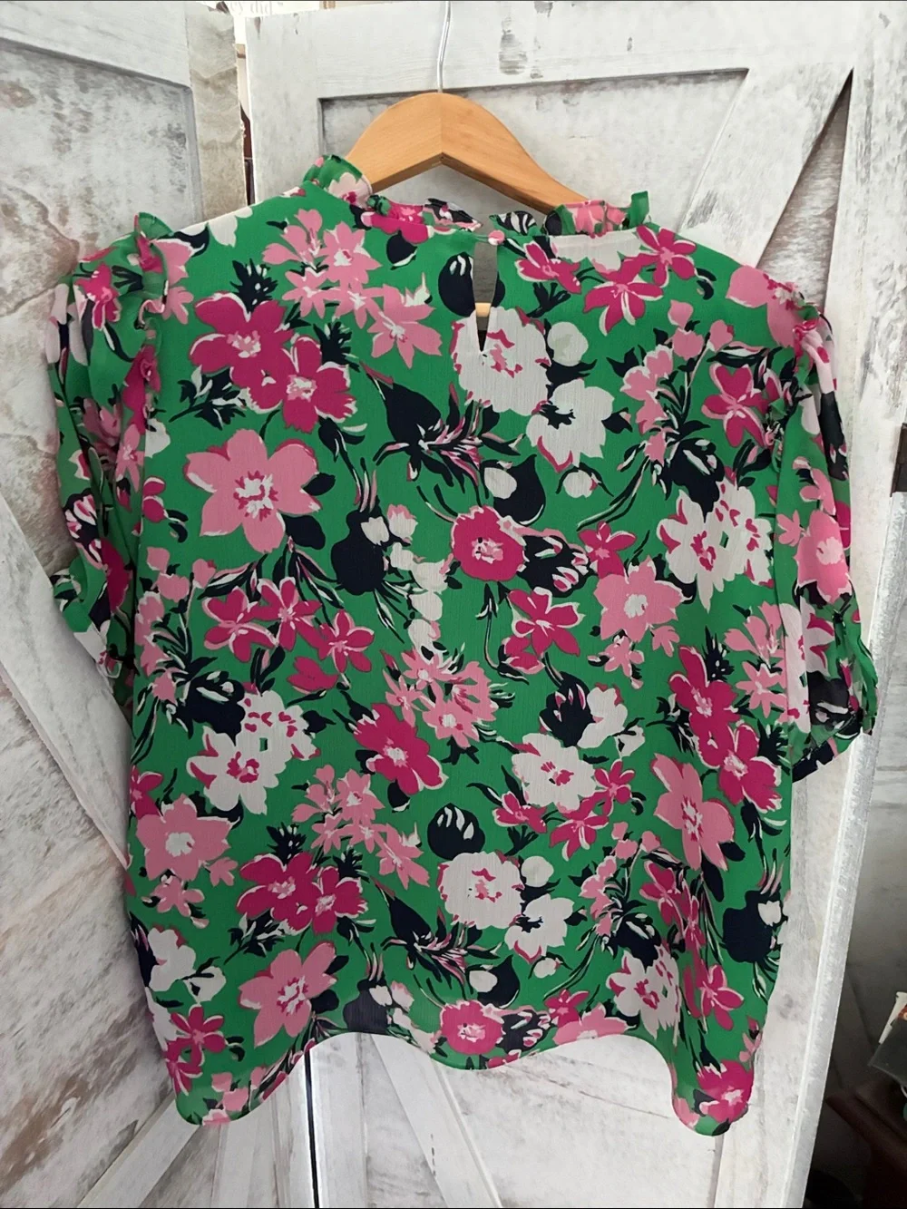 J. Crew vibrant green