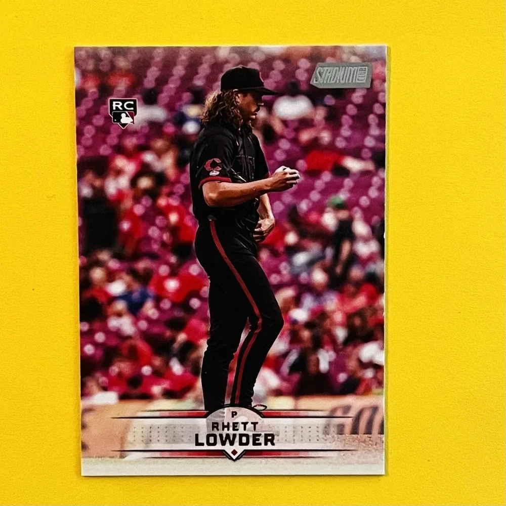2025 Topps Stadium Club Rhett Lowder RC Rookie #95‎ Cincinnati Reds