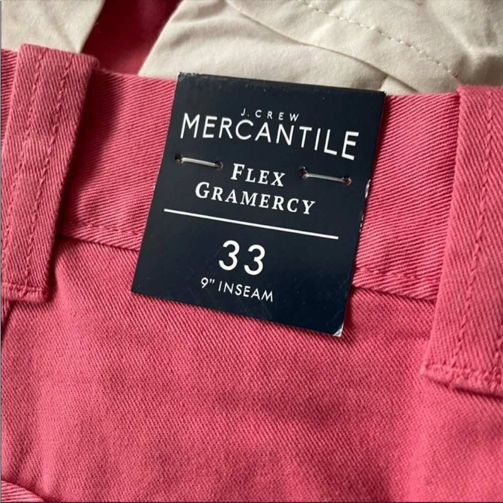 NWT J. Crew Mercantile Flex Gramercy 9” shorts