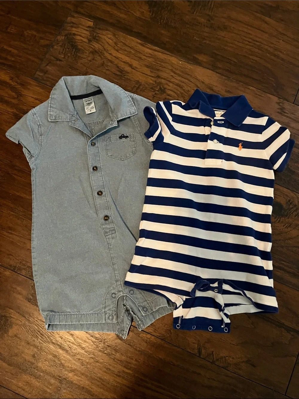 EUC two boys Rompers - Various brands