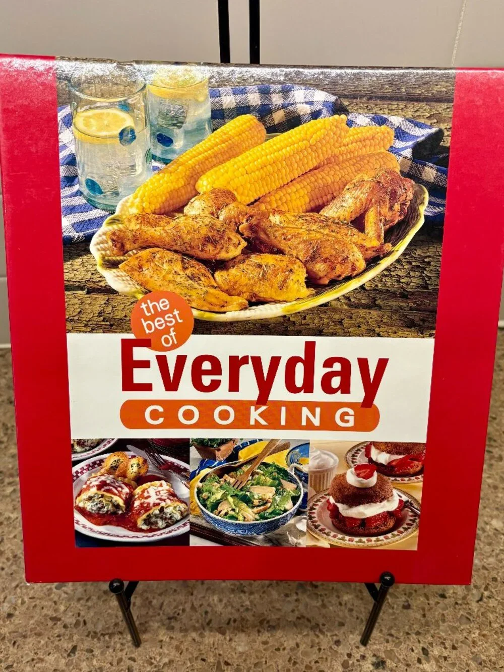 The Best of Everyday Cooking 3-Ring Binder Cookbook - Hardcover Book