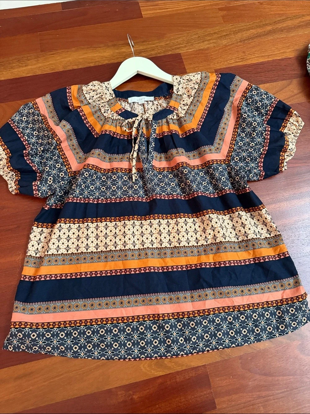 LOFT peasant blouse