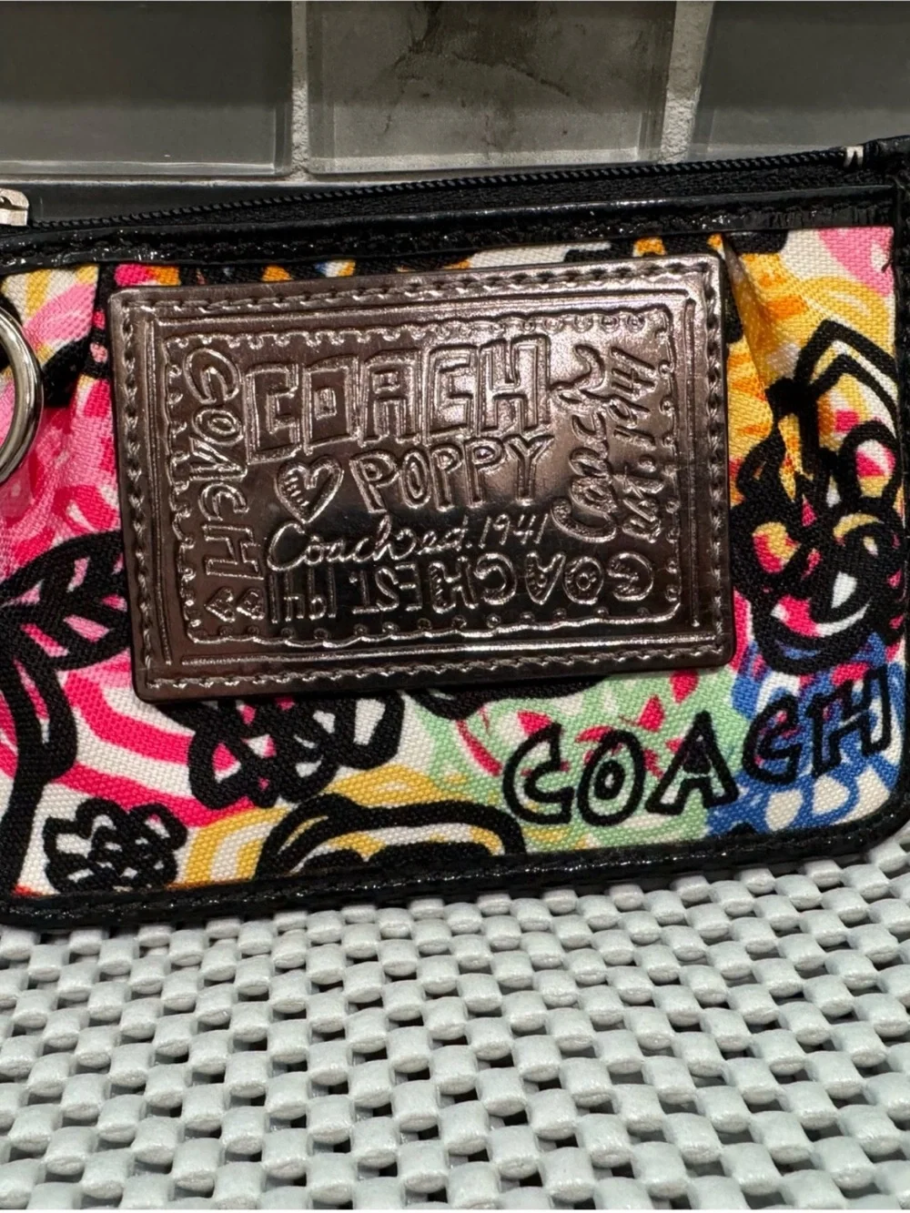 Coach colorful floral