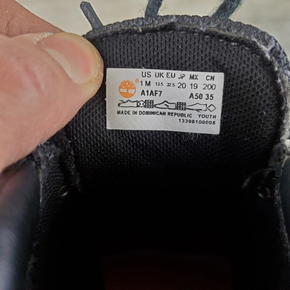 Timberland worn shape blue
