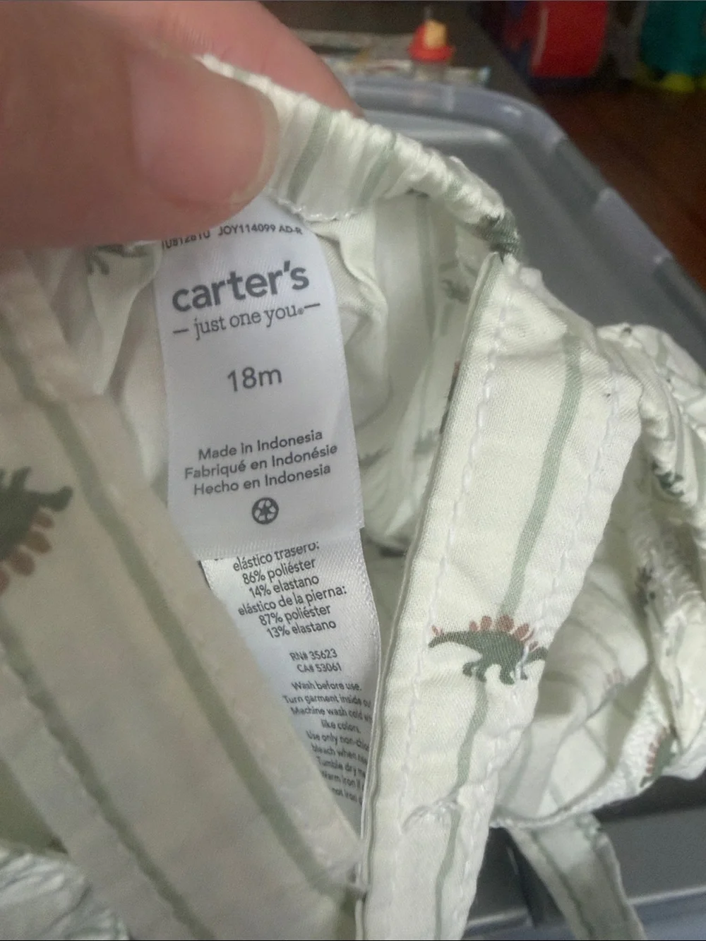 Carters soft cotton