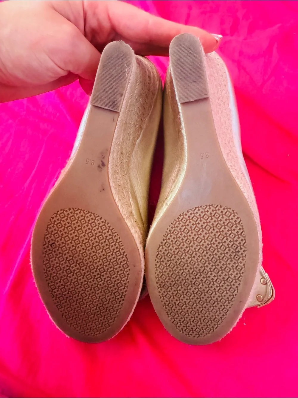 Tory Burch metallic gold