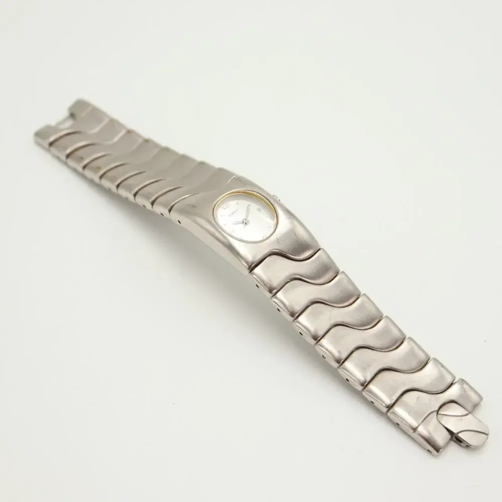 Timex silver tone