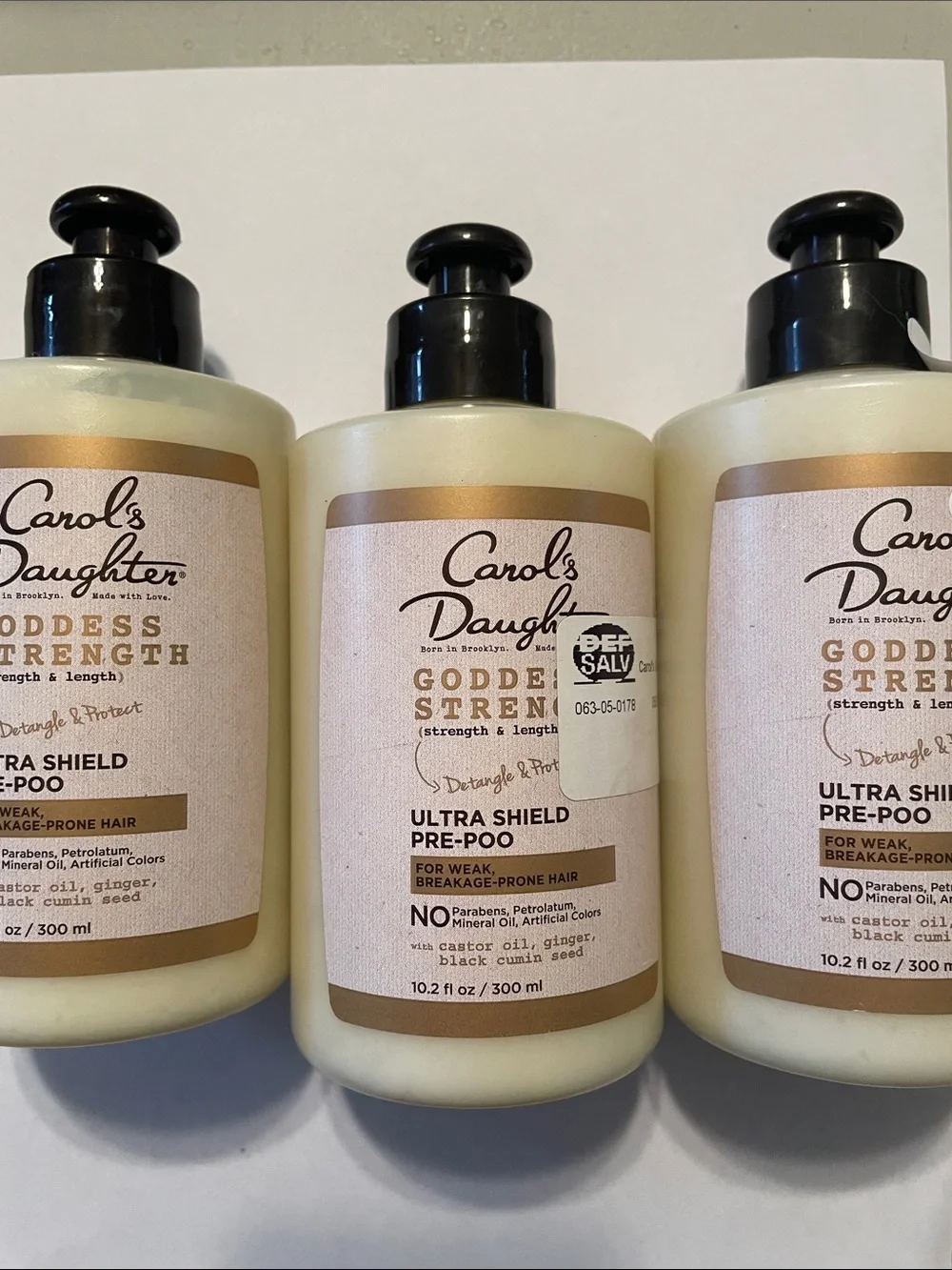 Goddess Strength Ultra Shield Pre-Poo — Cream X3 Bundle New