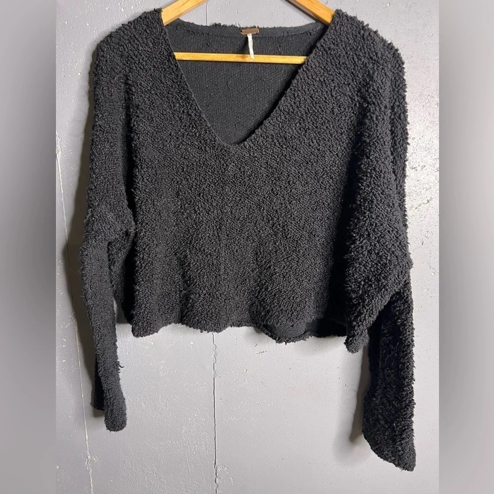 Free People textured pullover