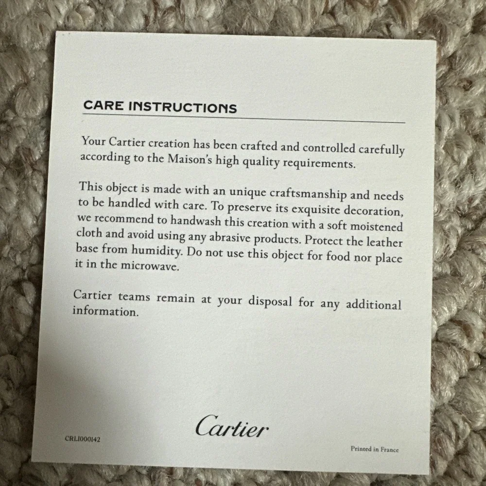 Cartier trinket porcelain