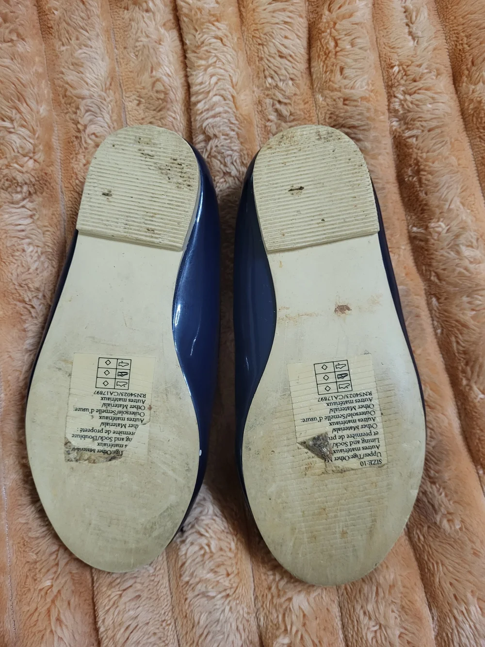 Janie and Jack shiny navy