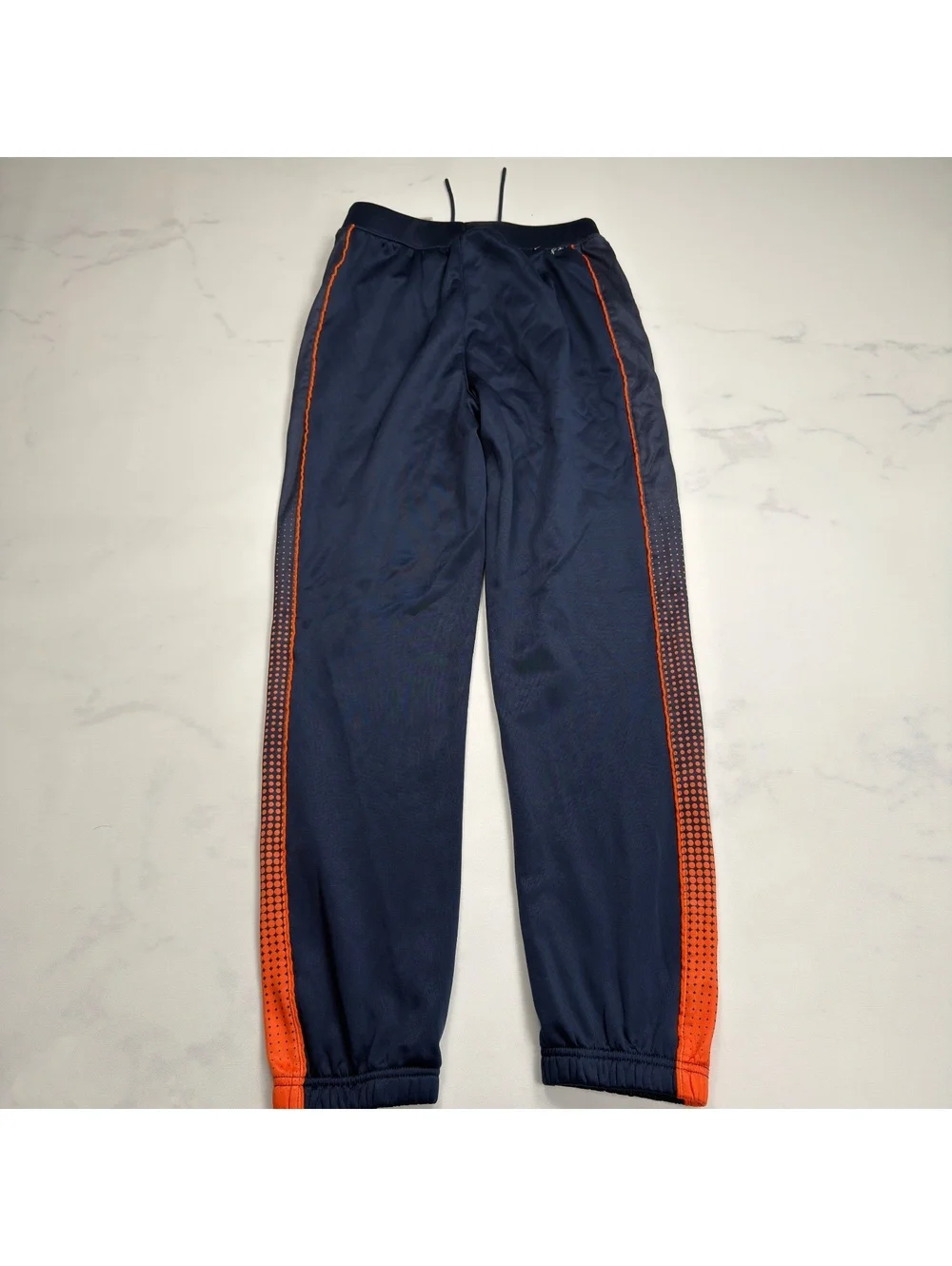 3 Brand Nike Track Pants Navy Orange Stripe - Boys XL