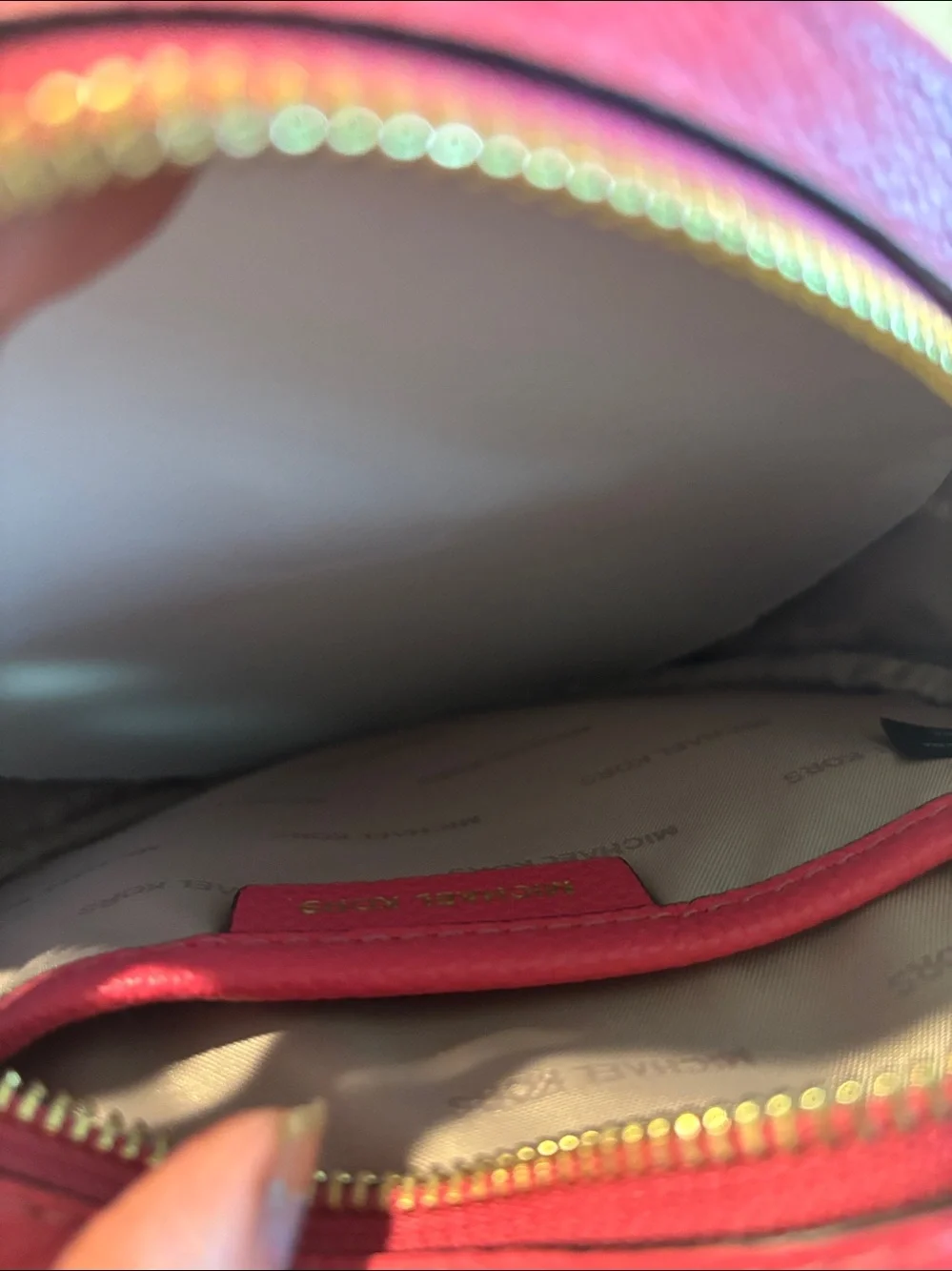 Michael Kors round crossbody