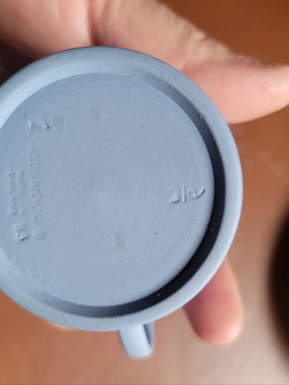 Wedgwood matte blue