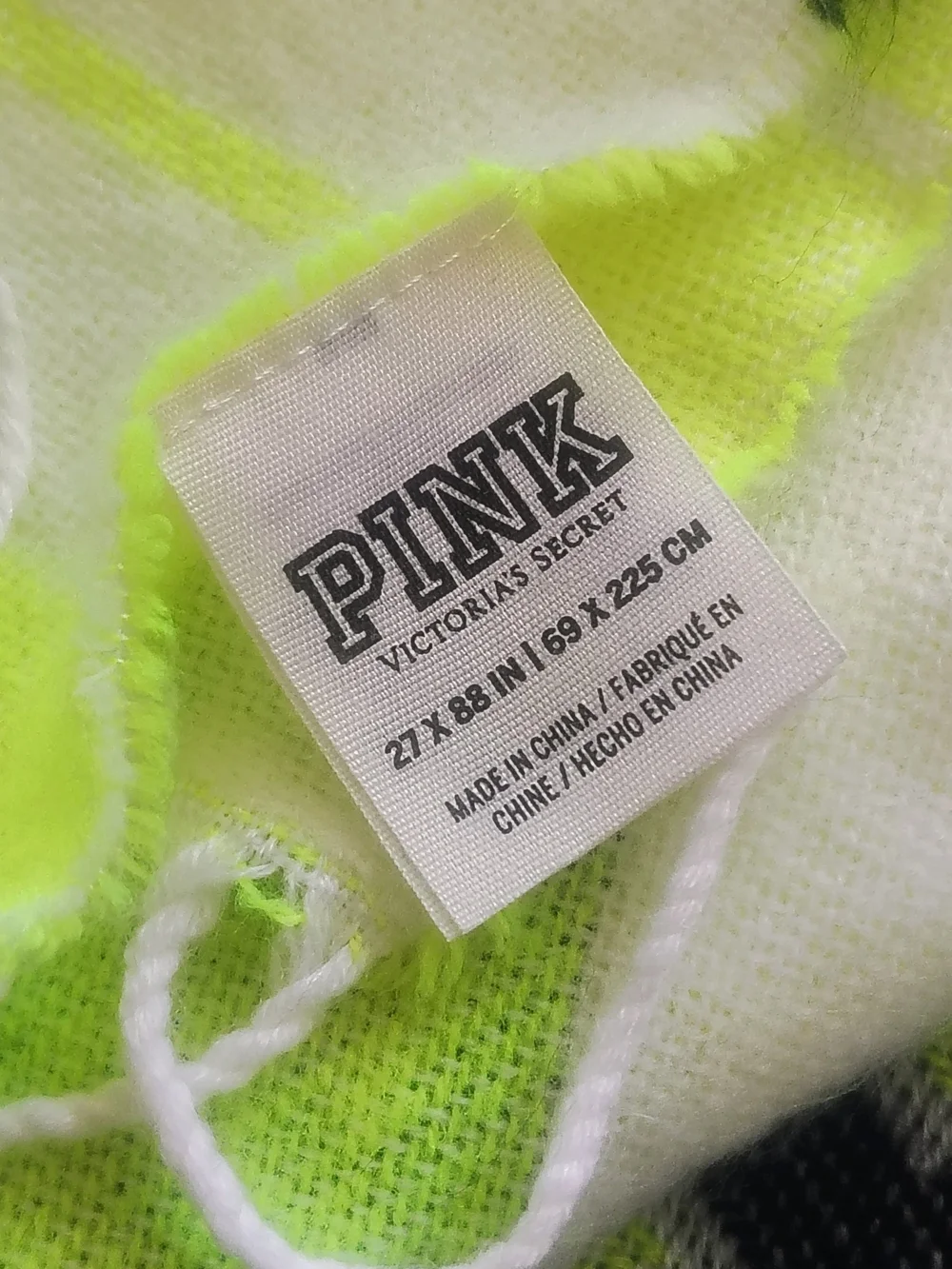 PINK Victorias Secret soft scarf