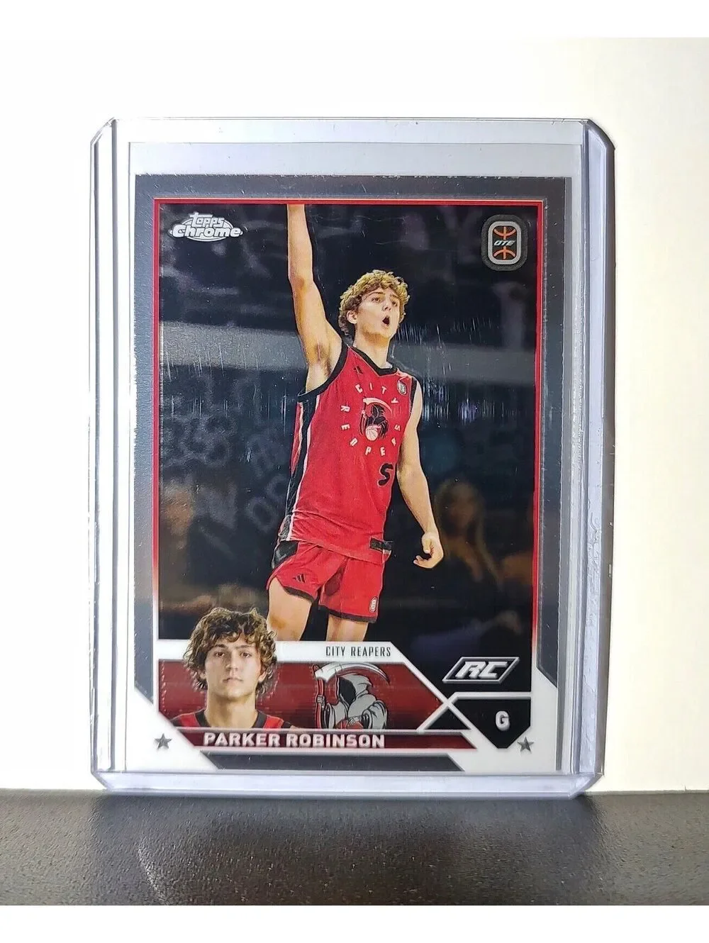 Parker Robinson Rookie Card 2023-24 Topps Chrome Overtime #66 City Reapers