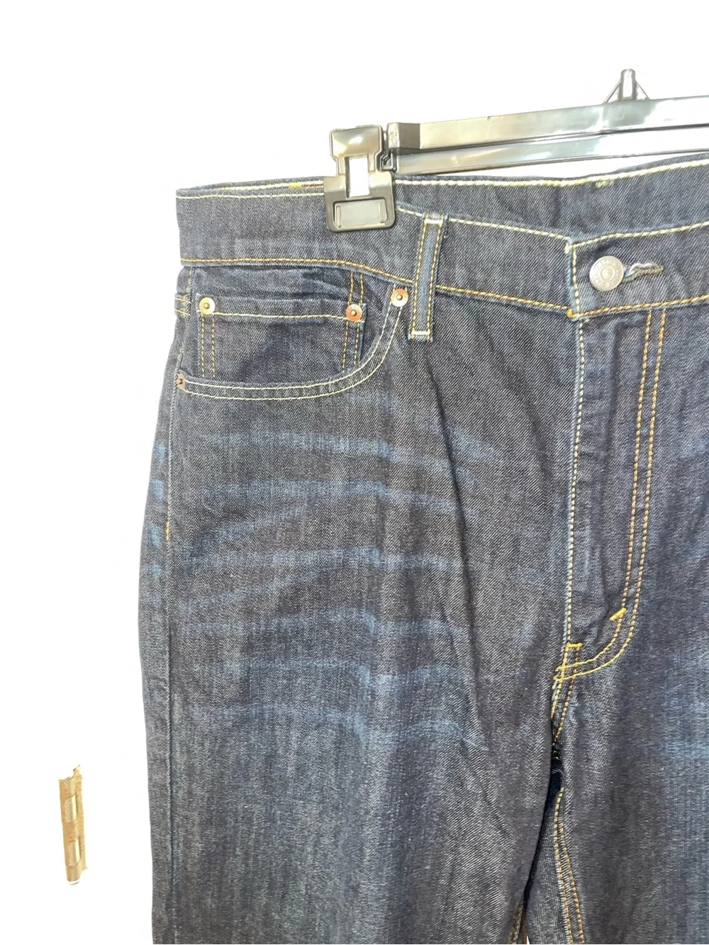 Levis 541 Athletic Taper Jeans Mens 36 x 34 Dark Wash Indigo Blue Denim pants