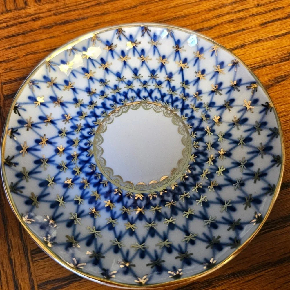 Imperial Porcelain net painted