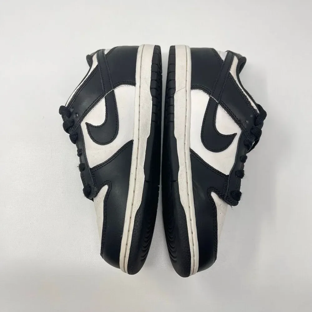 Nike Black White Dunk Low Sneaker Shoes CW1588-100 Kids Youth Size 3Y