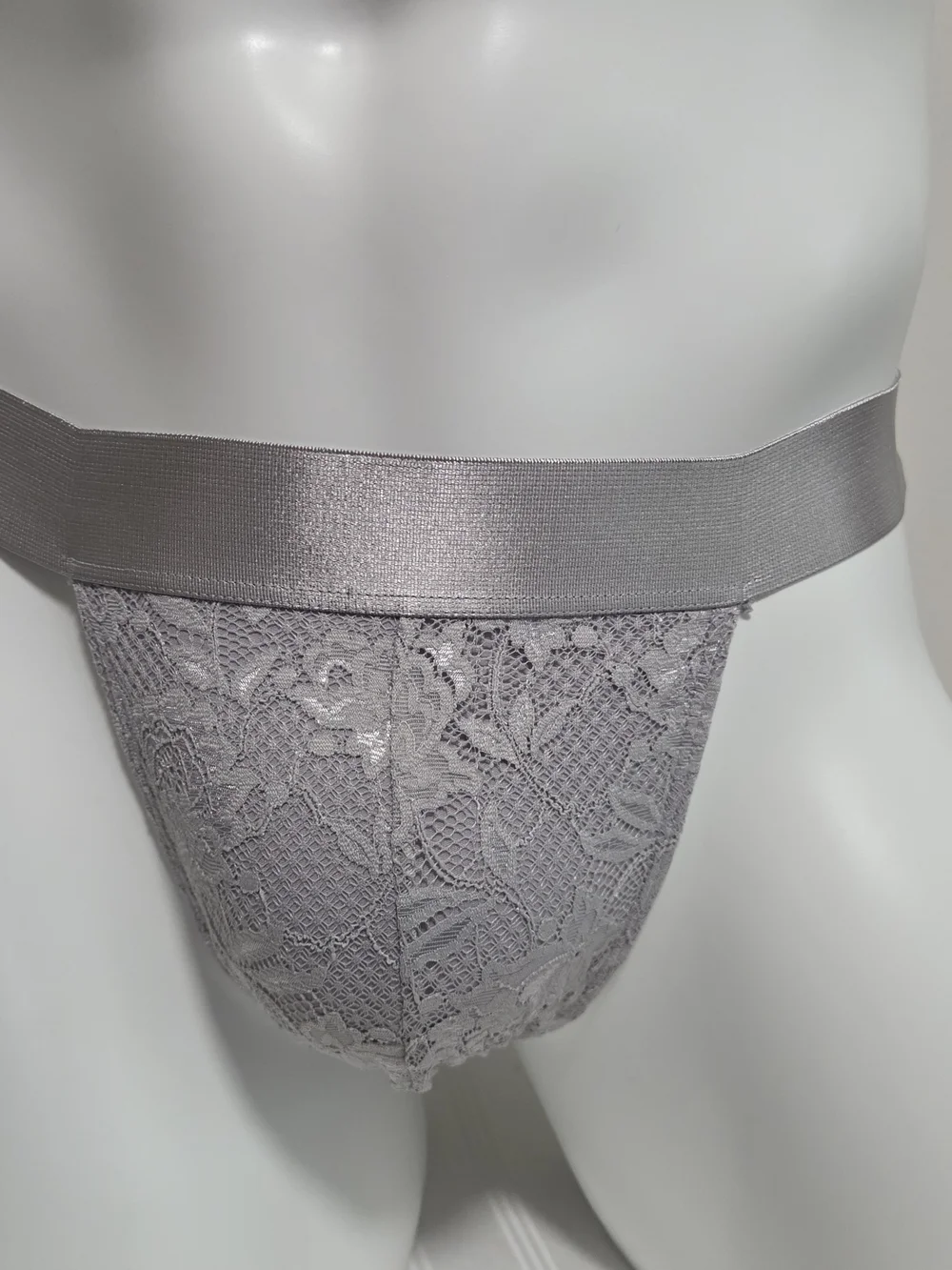 Cosabella Metallic Silver Low-Rise Brief