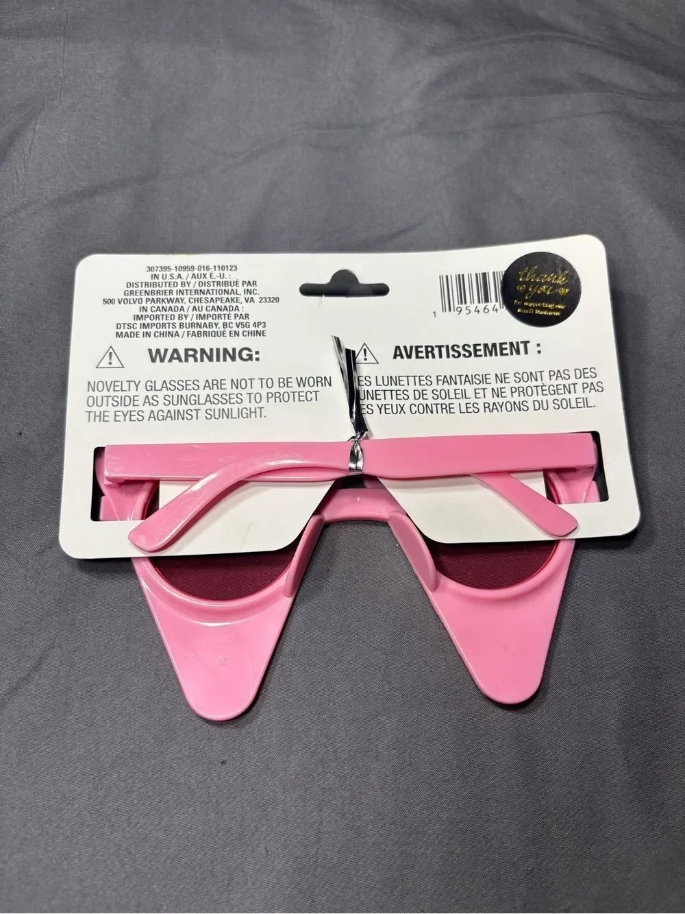 Novelty Glasses fun novelty