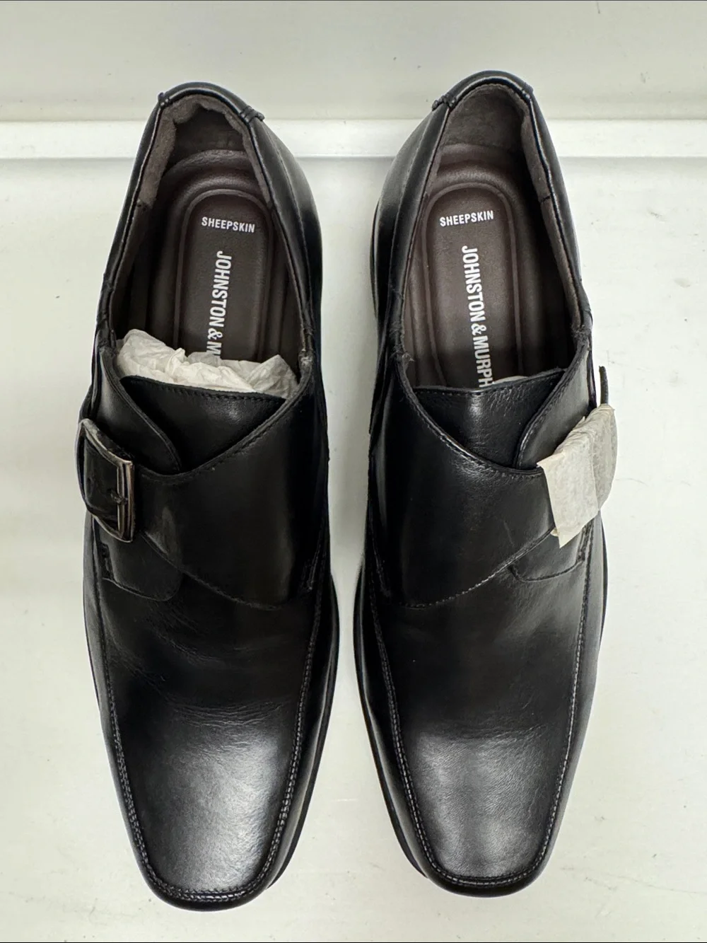Johnston & Murphy smooth black