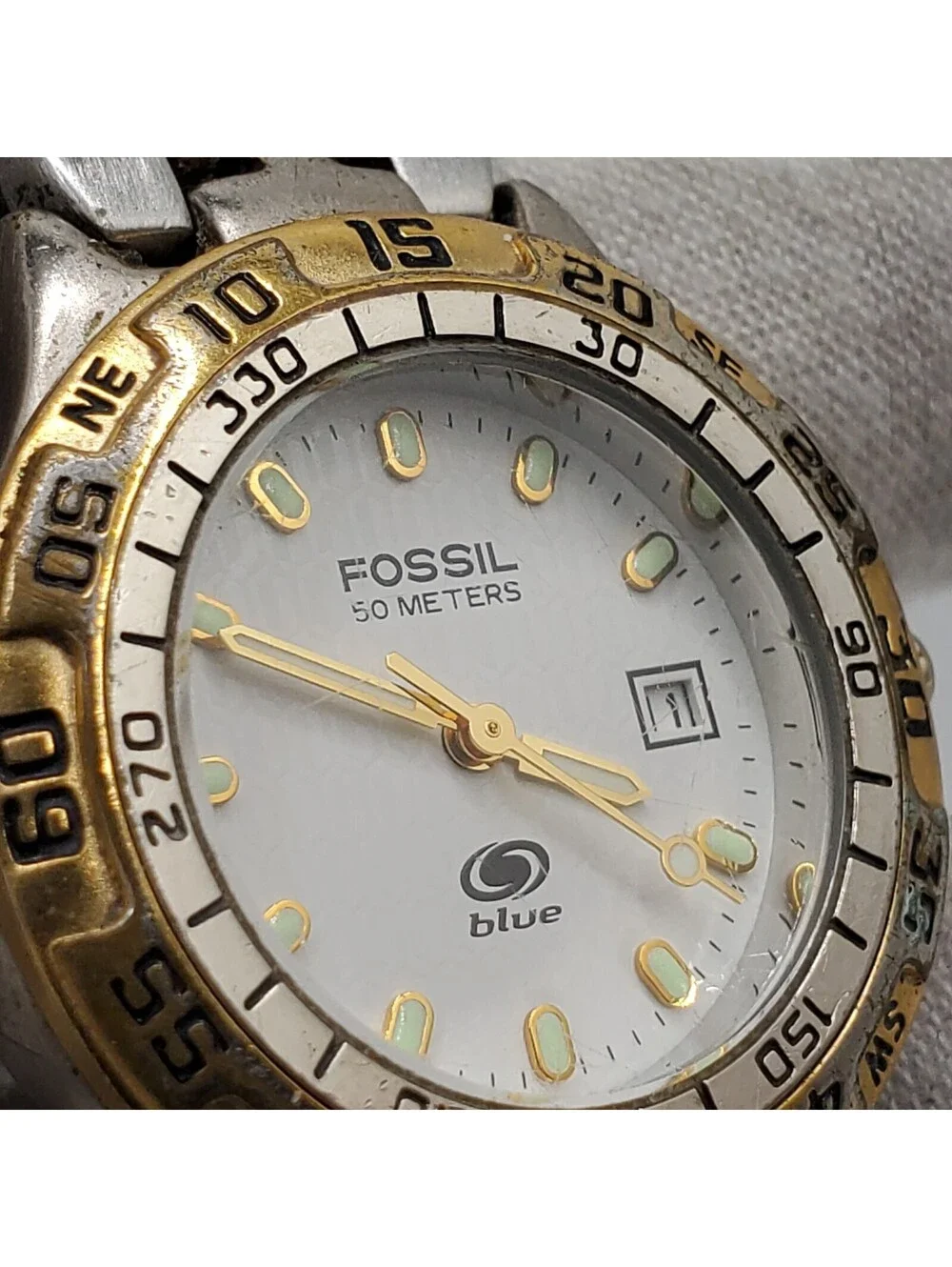 Fossil crystal does