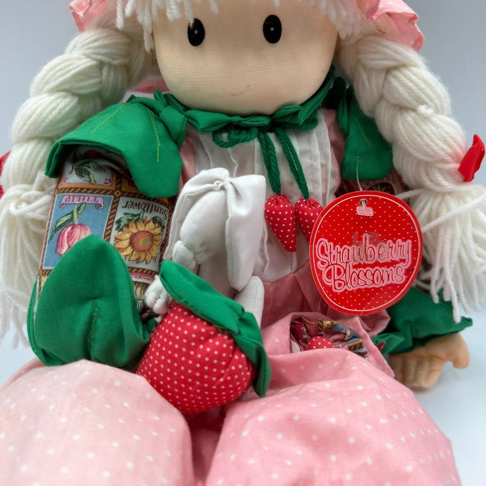 Strawberry Blossoms plush its