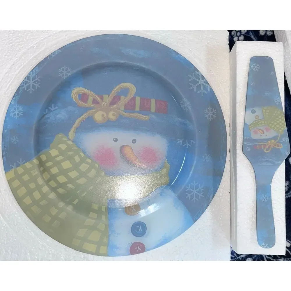 unknown vintage snowman