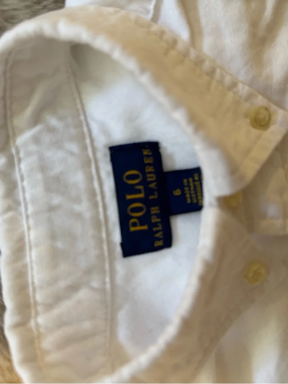 Ralph Lauren crisp white