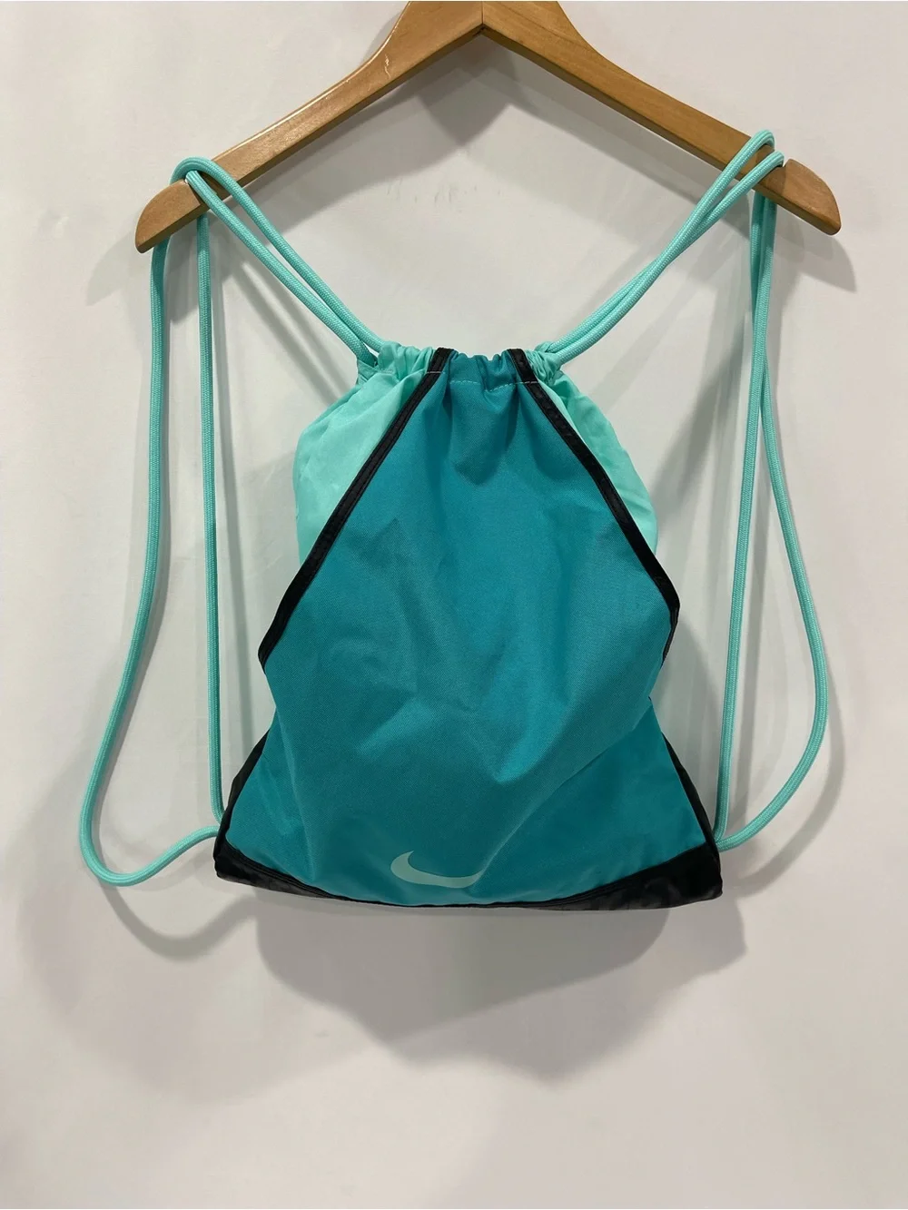 Nike Aquamarine Drawstring Bagpack