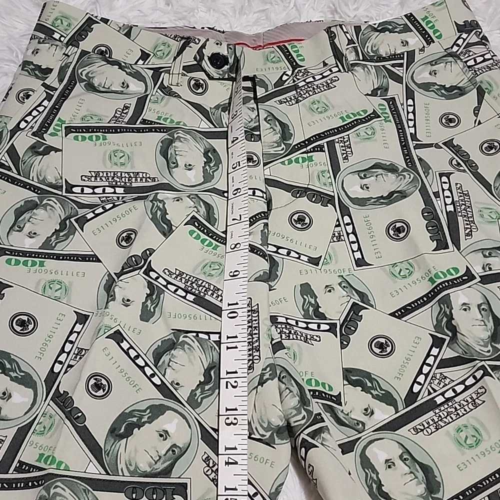 OPPO SUITS SET Stylish Money Print Blazer &  Pant  Green and Black
