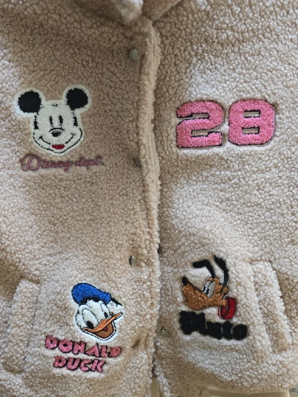 Disney plush sherpa