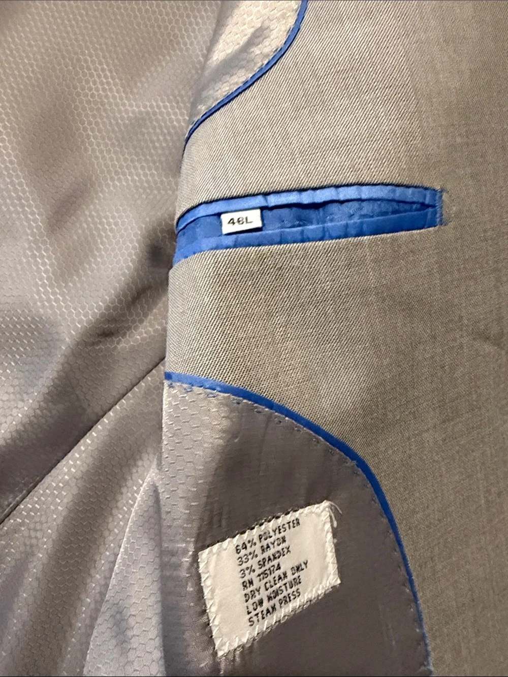 Men's Light grow  Two-Piece Suit Blazer & Trousers 46L 38W